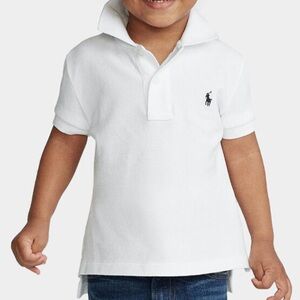 Ralph Lauren White Cotton Polo